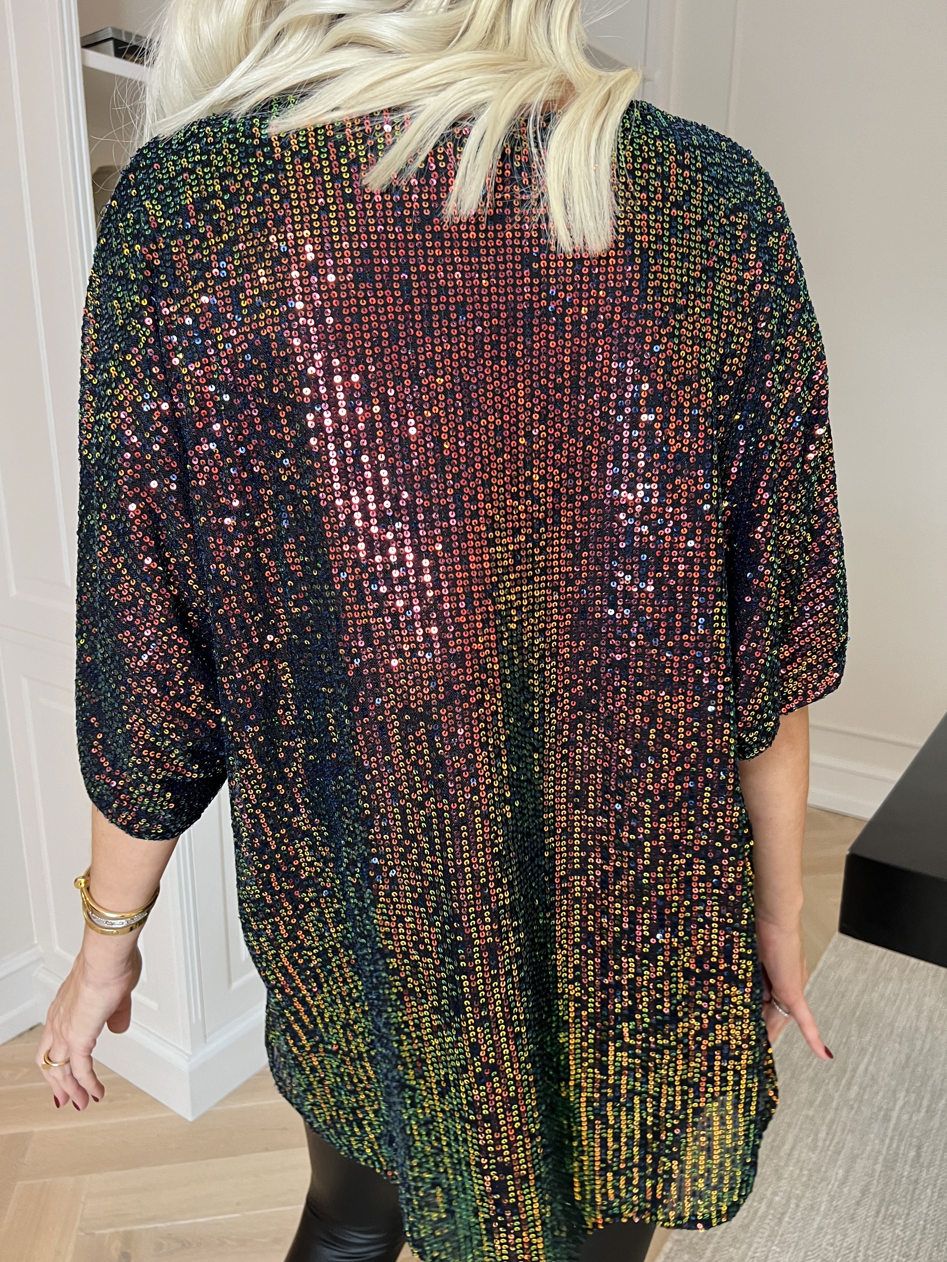 Evandie - Sød glitrende tunika med pailletter